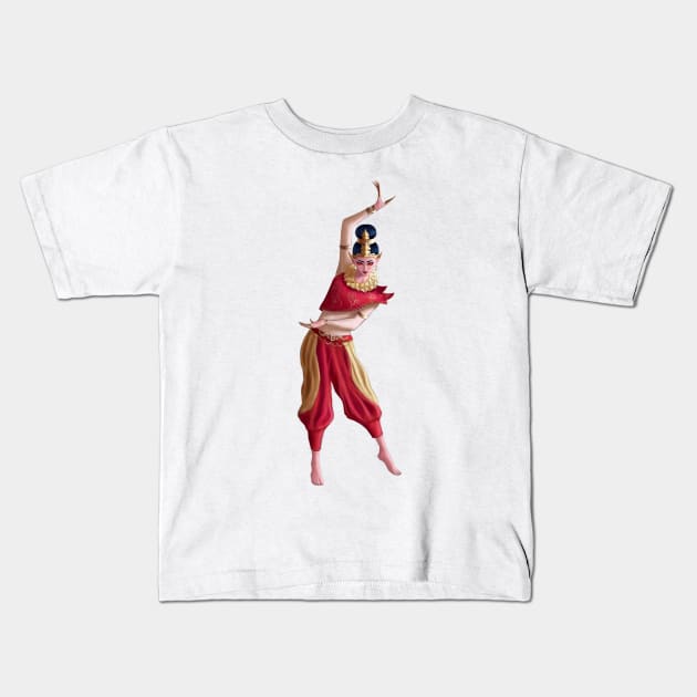 Thai Dancer Kids T-Shirt by BoogieGus